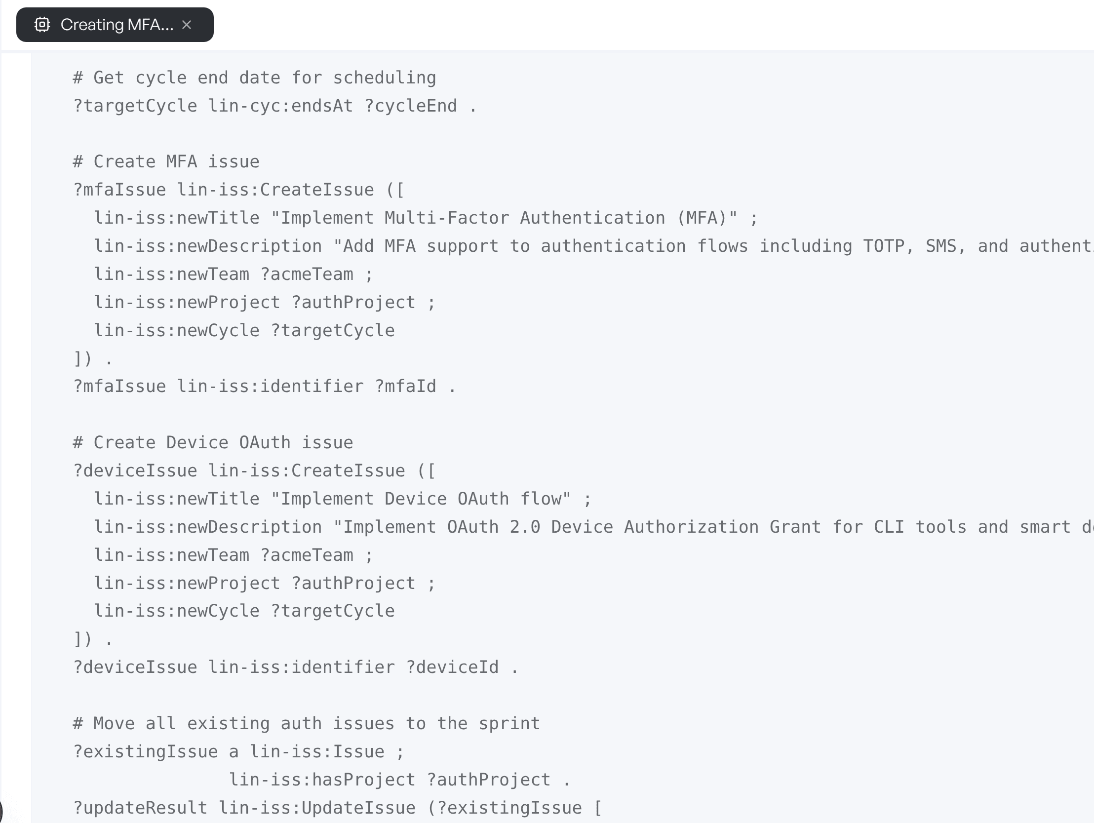 Denied IAM evaluation showing structural access control